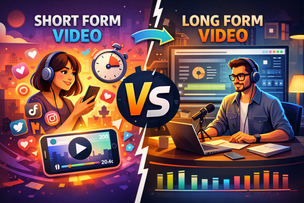 Long-Form vs Short-Form Video Strategy