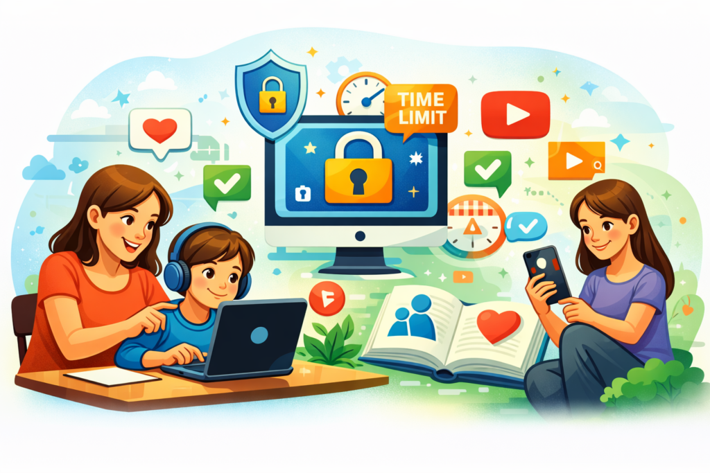 Smart Digital Parenting 3 Practical Ways to Protect Kids & Teens Online