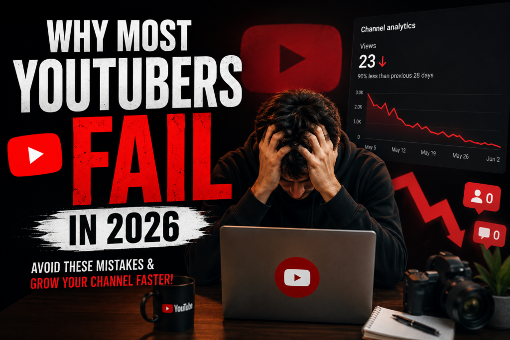 Why Most YouTubers Fail in 2026